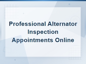 When to Schedule Professional Alternator Inspection Appointments Online